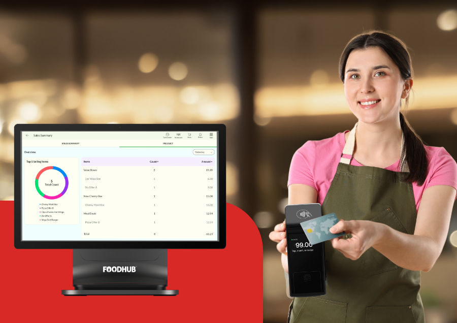 POS system with card reader for faster, smoother payments